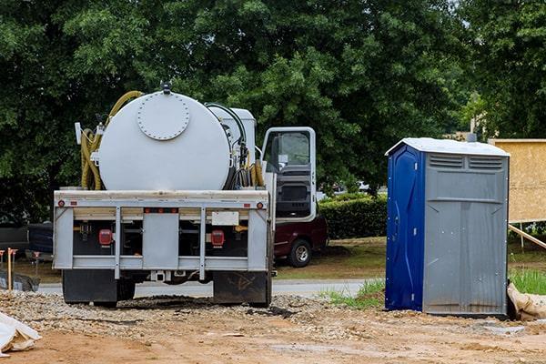 Porta Potty Rental of Beaufort workers
